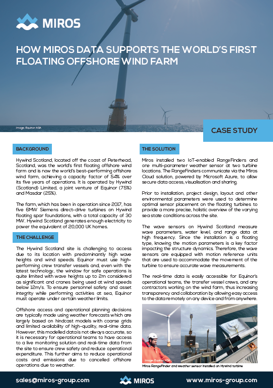 Case study Hywind Scotland_front page image